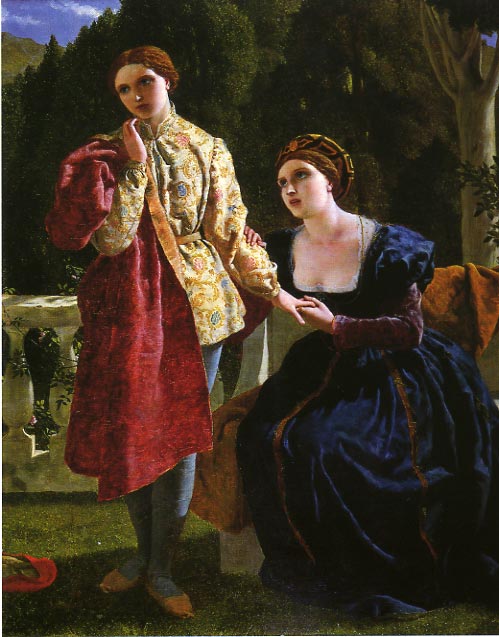 Frederick Richard Pickersgill. Viola and the Countess, 1859