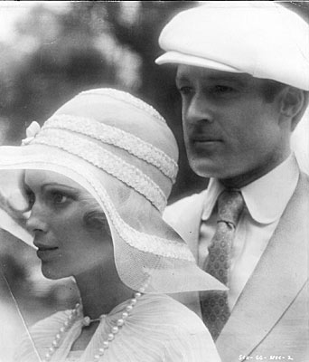 Mia Farrow and Robert Redford in The Great Gatsby