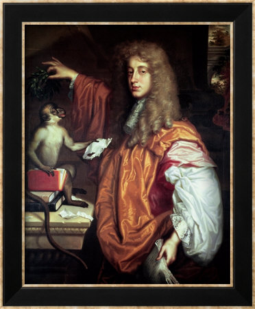 John Wilmot 2nd Earl of Rochester, by Jacob Huysmans (1675)