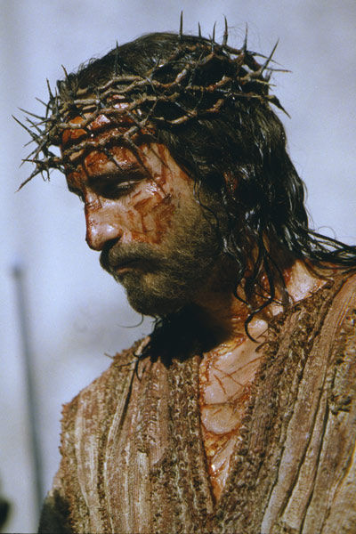 James Caviezel as Gibson's Jesus