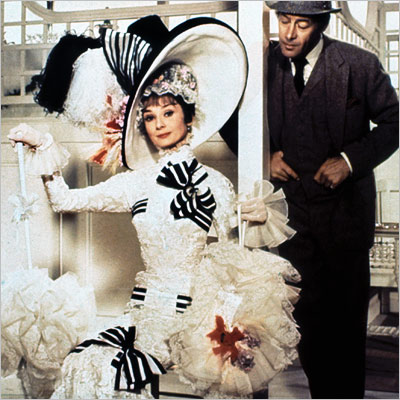 Hepburn and Harrison in My Fair Lady