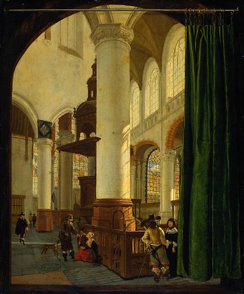 Gerard Houckgeest, Old Church Delft (1654)