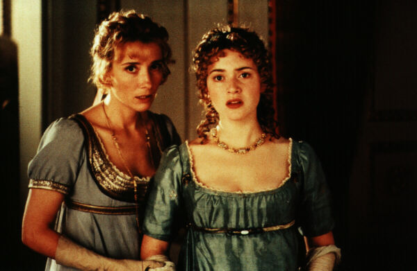 Thompson and Winslett as Elinor and Marianne