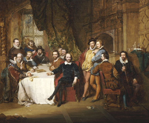 John Faed, Shakespeare and His Friends at the Mermaid Tavern