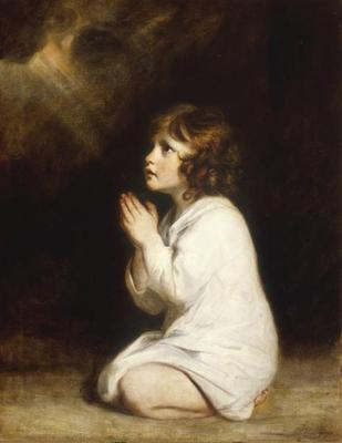 Joshua Reynolds, The Child Prophet Samuel in Prayer