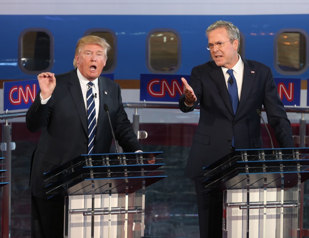 Trump and Bush go at it in last night's GOP debate