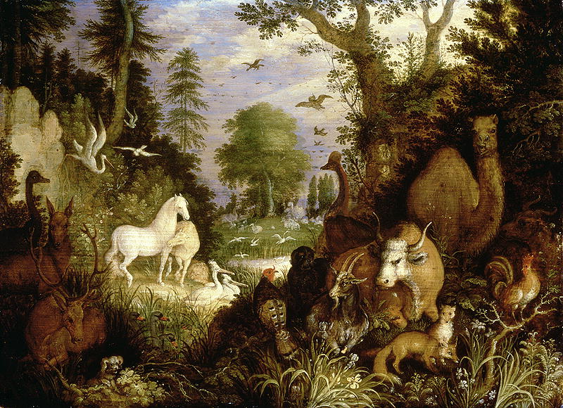 Roelandt Jacobsz Savery, "The Garden of Eden"