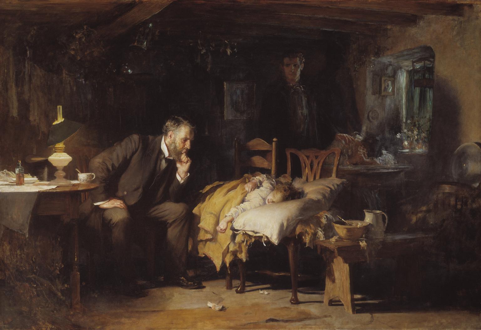 Sir Luke Fildes, "The Doctor"