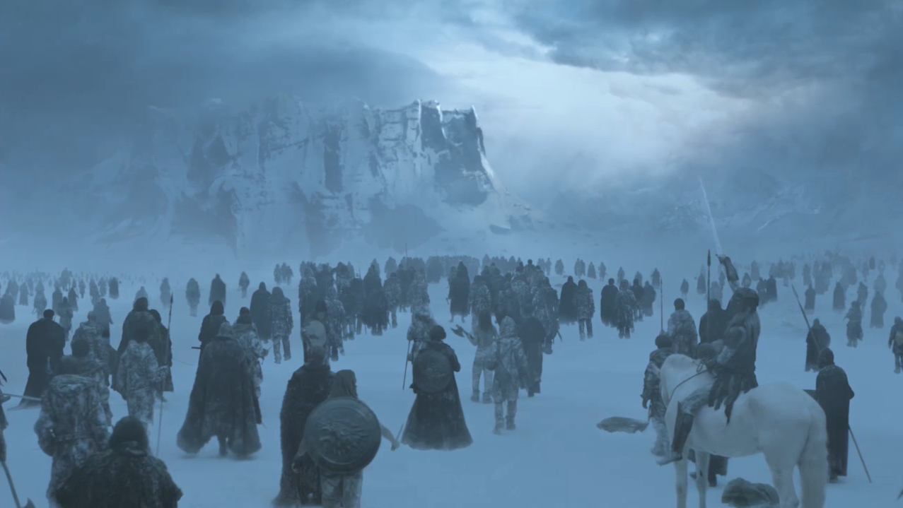 The White Walkers invade Westeros in "Game of Thrones"