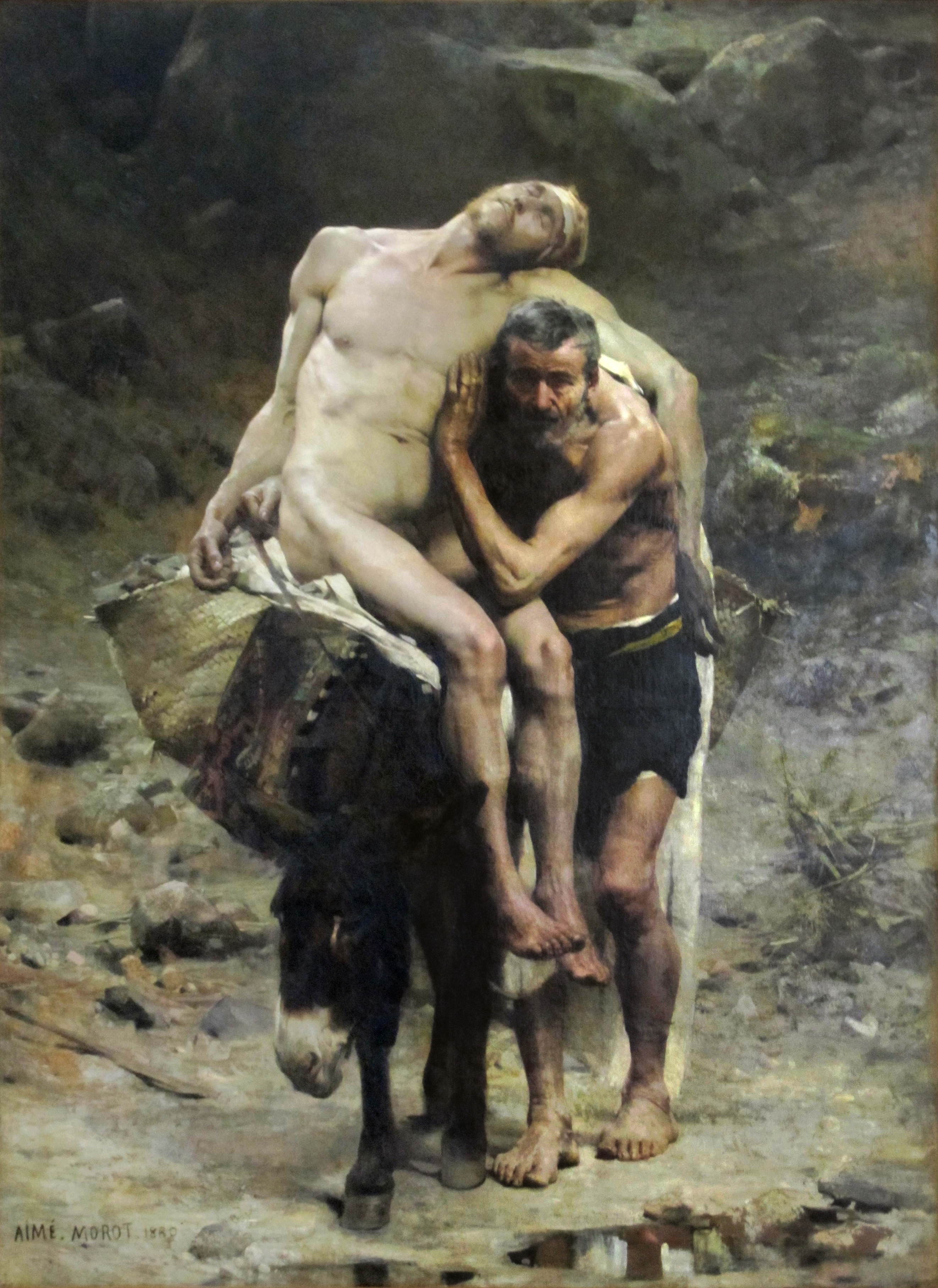 Aimé Moror, "The Good Samaritan" (1880)