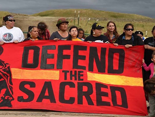 Protest against the Dakota Access Pipeline
