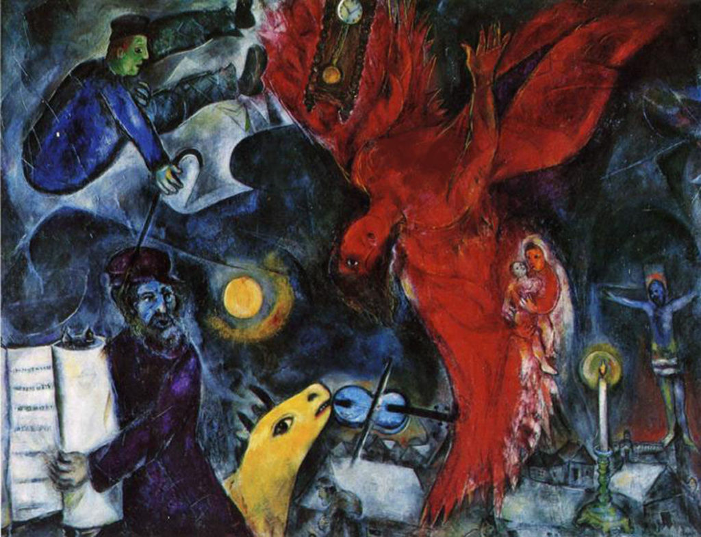 Marc Chagall Fallen Angel | Better Living through Beowulf